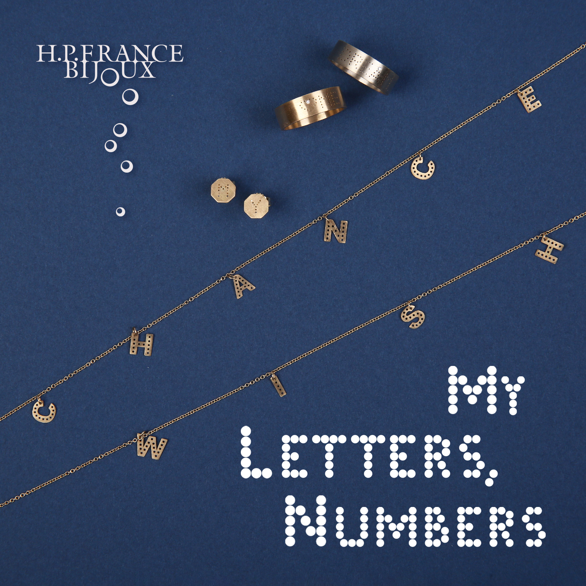 12/8～1/28】My LETTERS, NUMBERS ジュエリーオーダー会｜ H.P.FRANCE BIJOUX |  H.P.FRANCE公式サイト